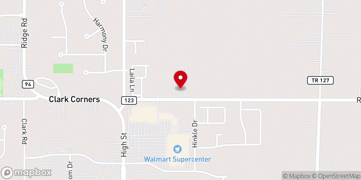 Map showing location of Crossroads Community Church Wadsworth Campus