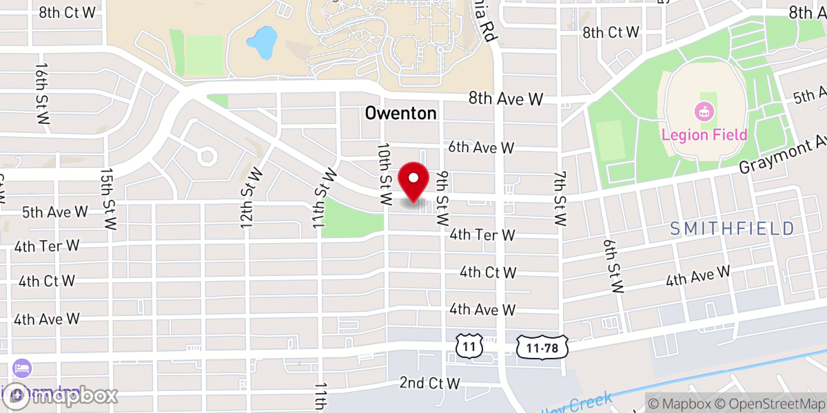 Map showing location of MT.Zion Cathedral Church