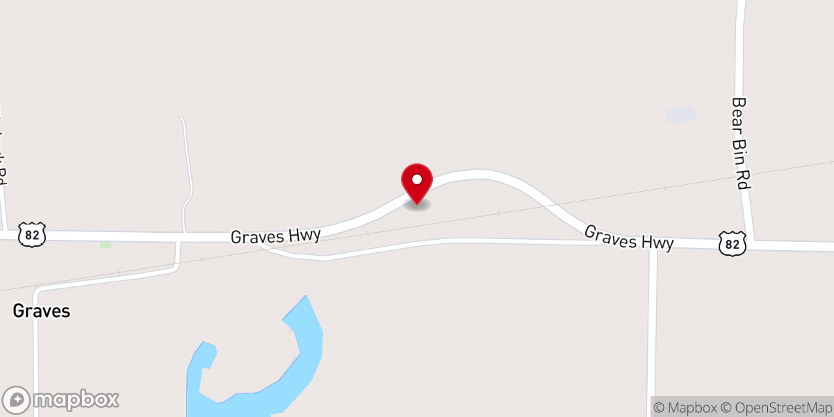 Map showing location of Rose Hill Missionary Baptist Church