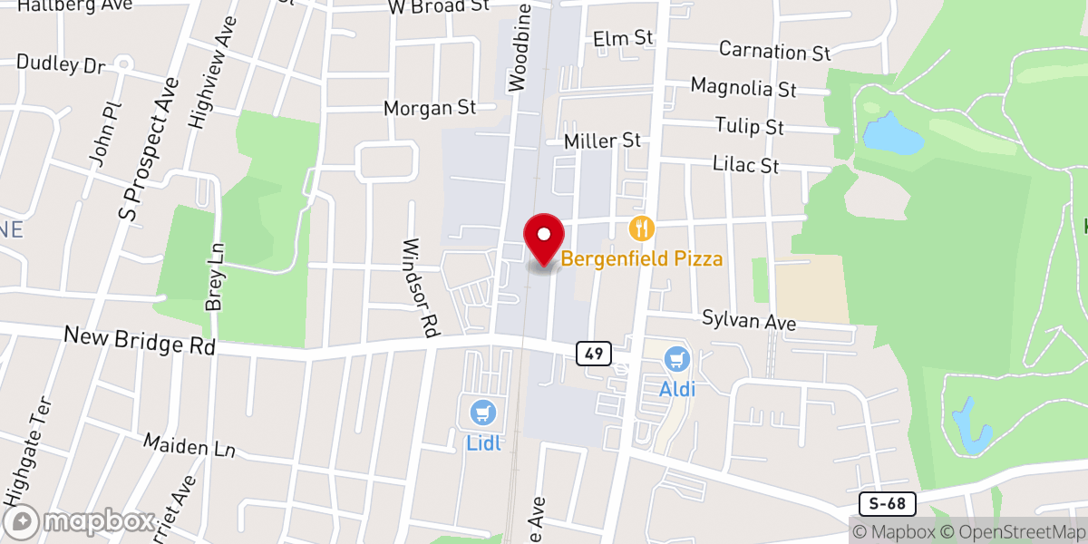 Map showing location of Iglesia La Misericordia