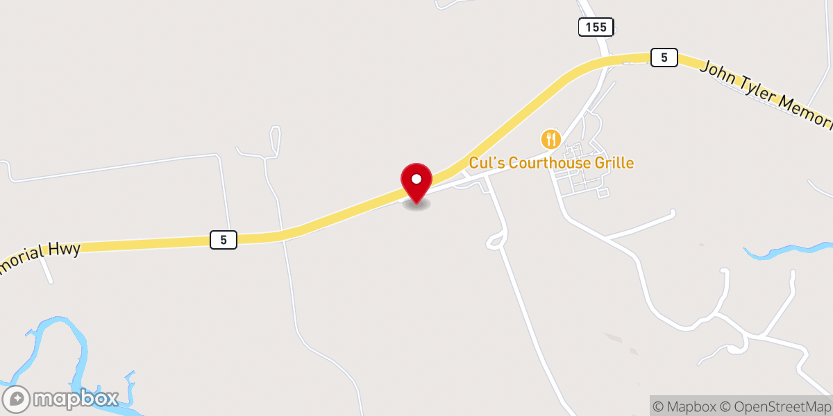 Map showing location of Memorial United Methodist Church