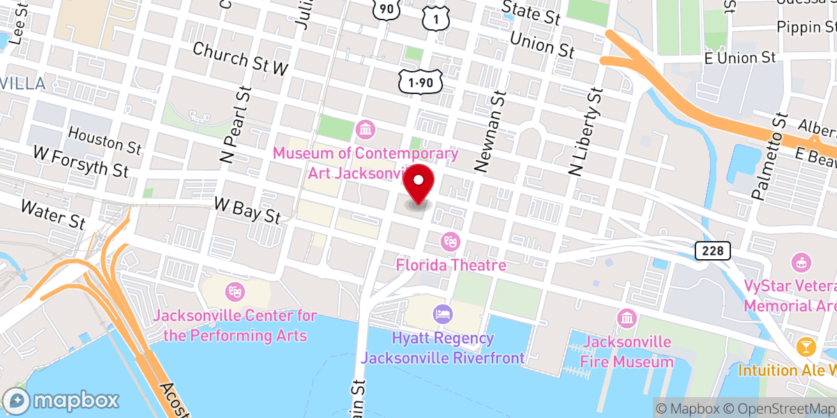 Map showing location of The Kaleo Institute Inc