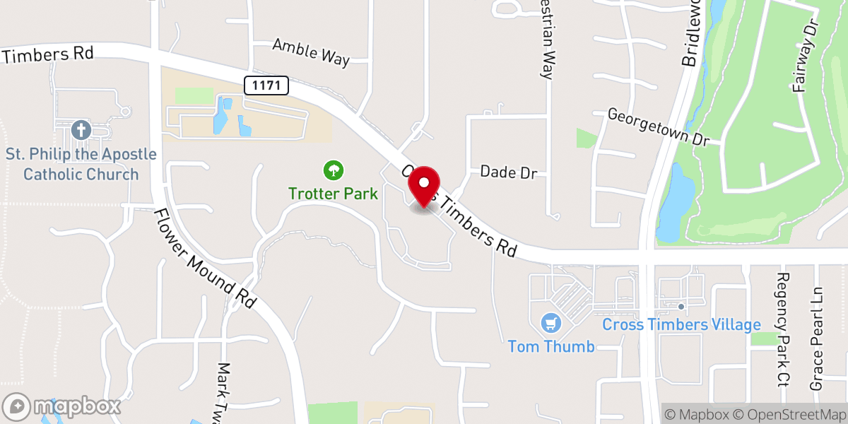 Map showing location of RockPointe Church Central Campus