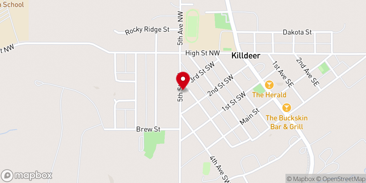Map showing location of Grace of God Baptist Church
