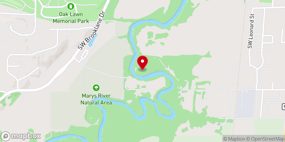Map showing location of Sparrow