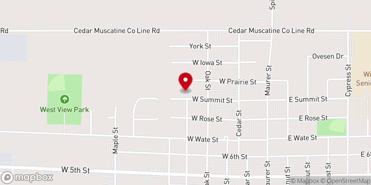 Map showing location of LIFEchurch Wilton