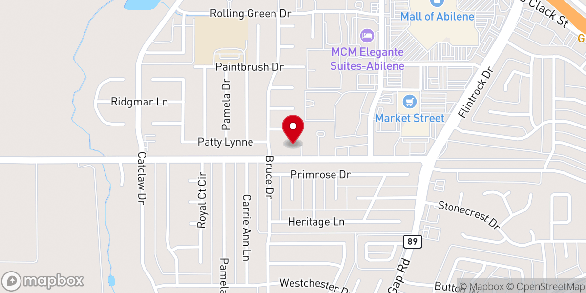 Map showing location of Hope 4 Life Church