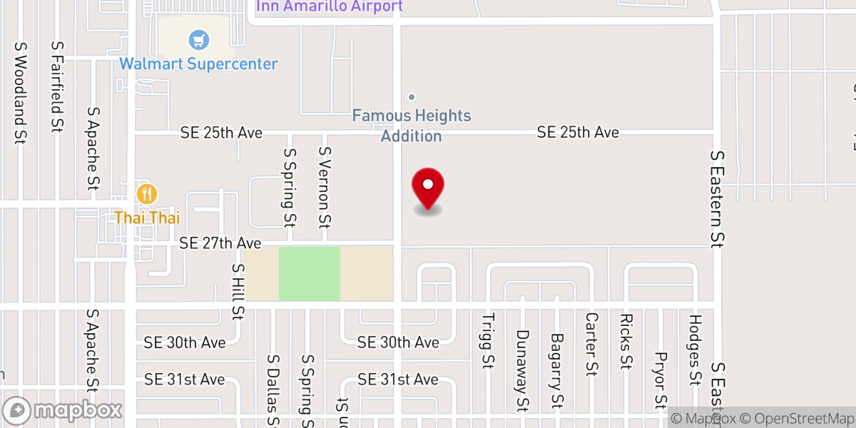 Map showing location of Bolton Street Baptist Church