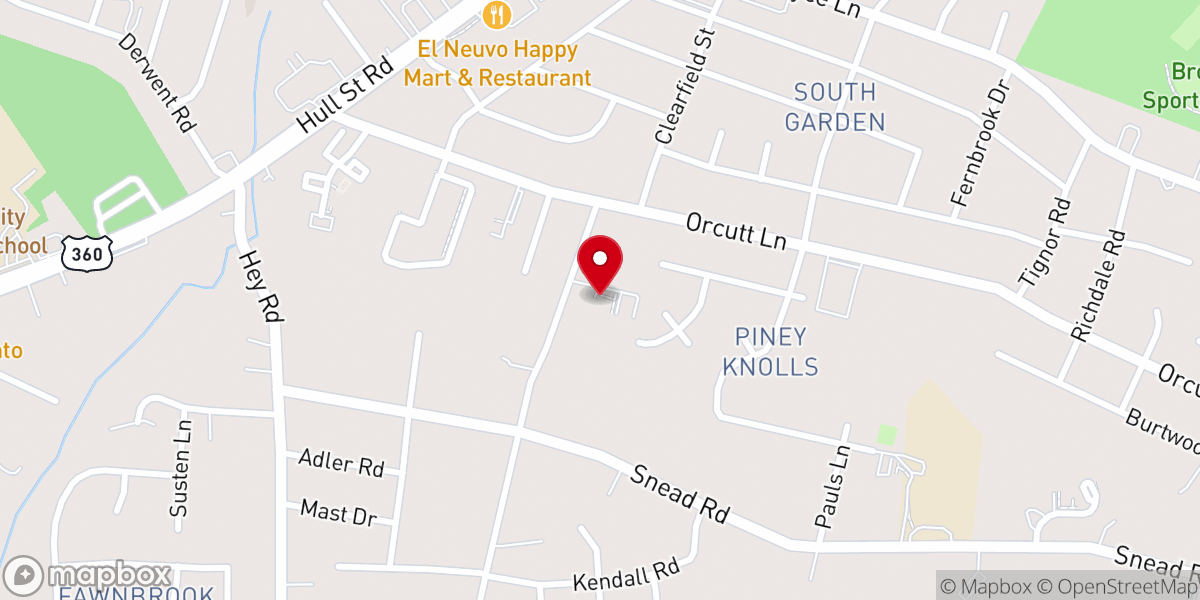 Map showing location of Disciples for Christ Ministries
