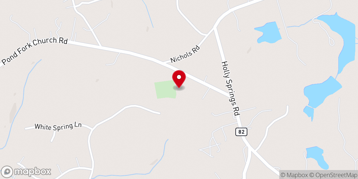 Map showing location of Foundation Church