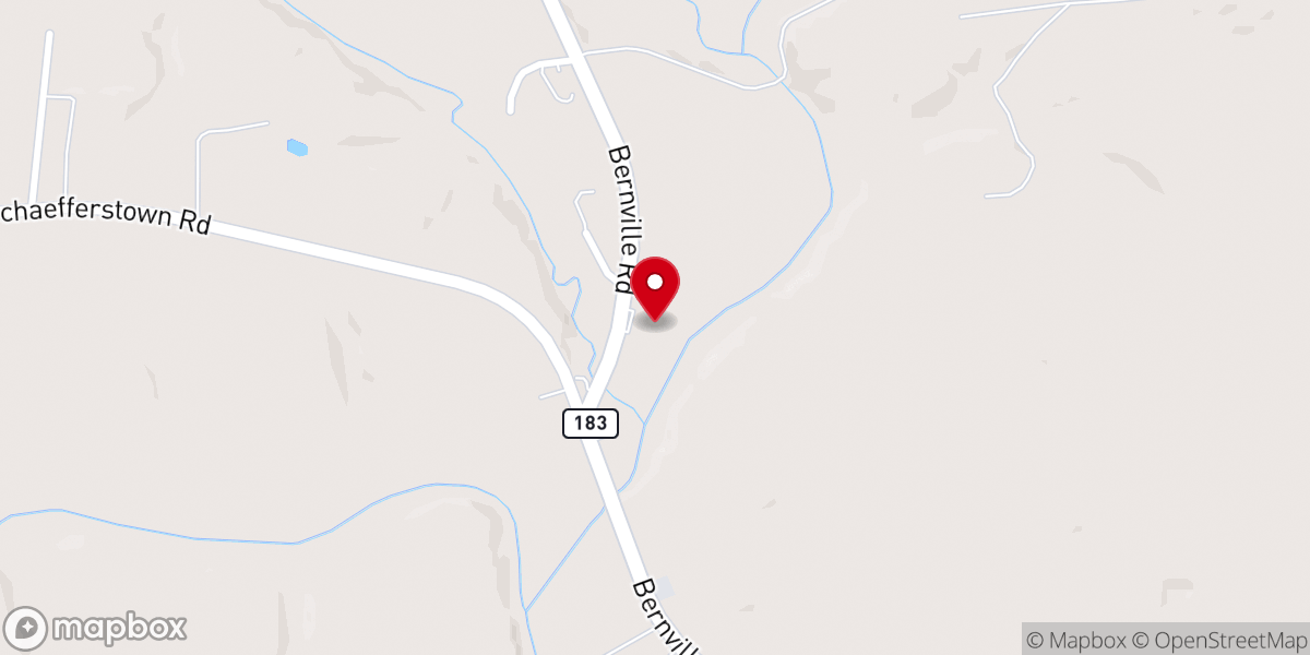 Map showing location of Grace Reformed Fellowship