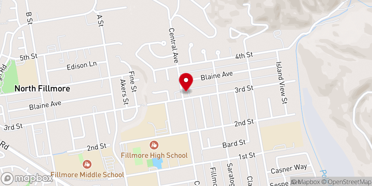 Map showing location of Wayfarer's Chapel Lutheran Church
