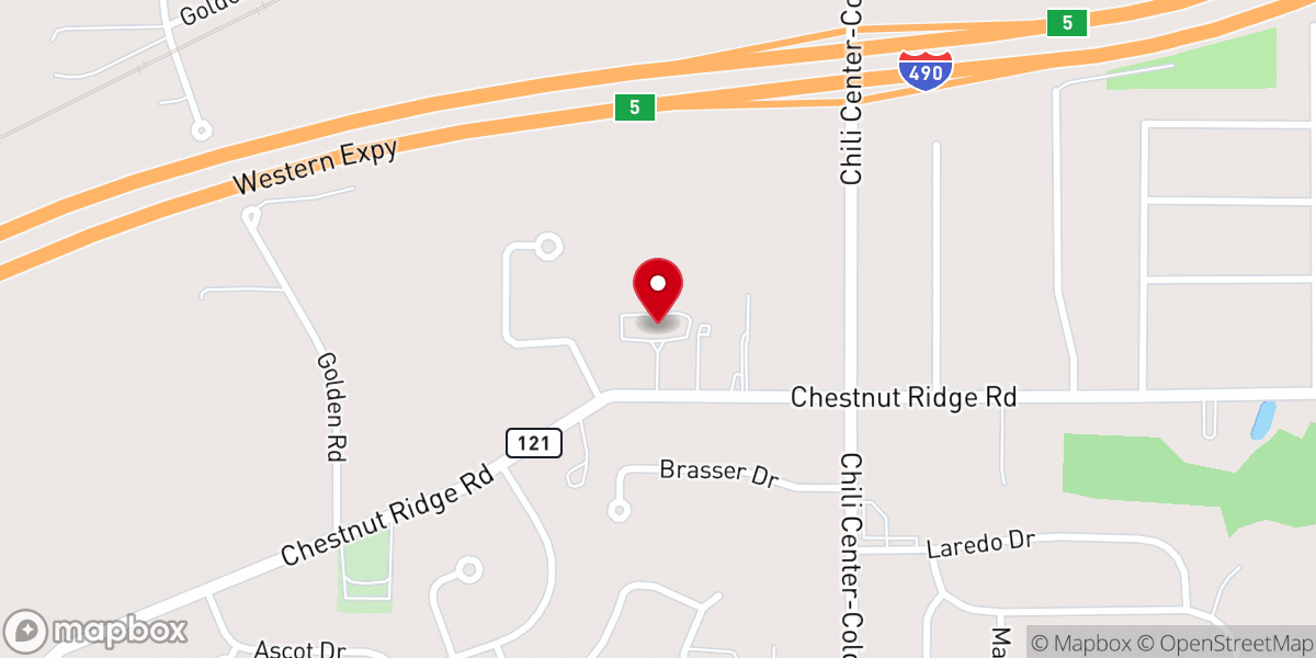 Map showing location of Grace Covenant Church