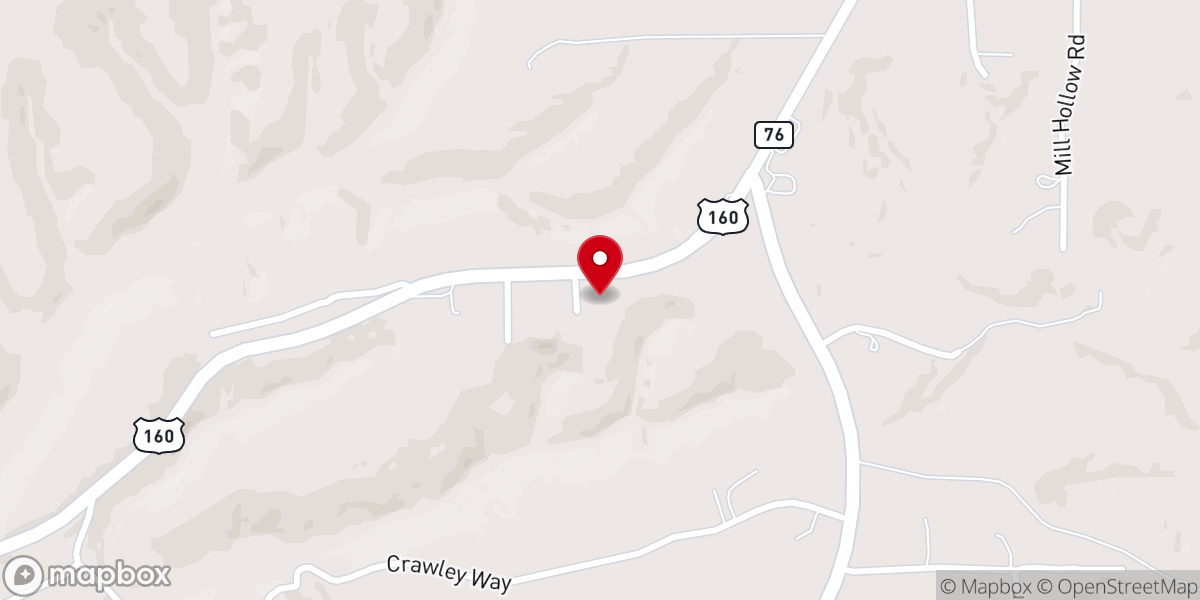 Map showing location of Taney Center Corporation