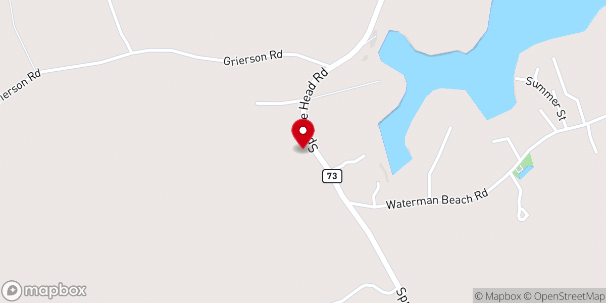 Map showing location of Harmony Bible Church