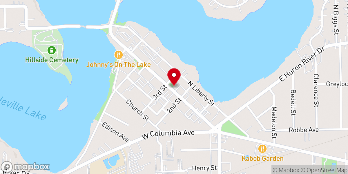 Map showing location of Redeemed Life Ministry