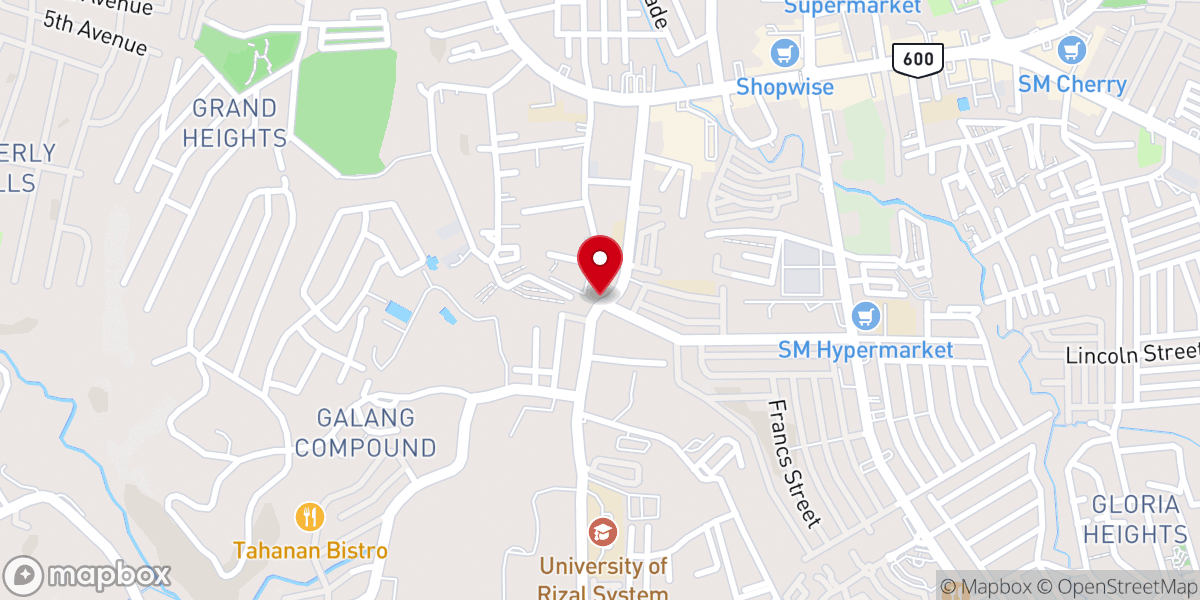 Map showing location of St. Joseph Marello Parish Church - San Roque, Antipolo City, Rizal (Diocese of Antipolo)