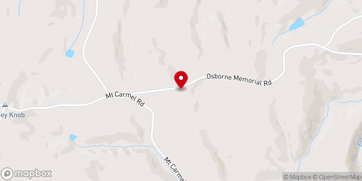 Map showing location of Osborne Memorial Missionary Baptist Church