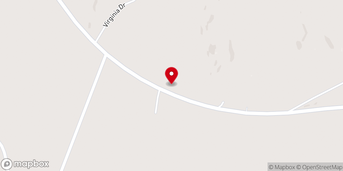 Map showing location of Midway Methodist Church