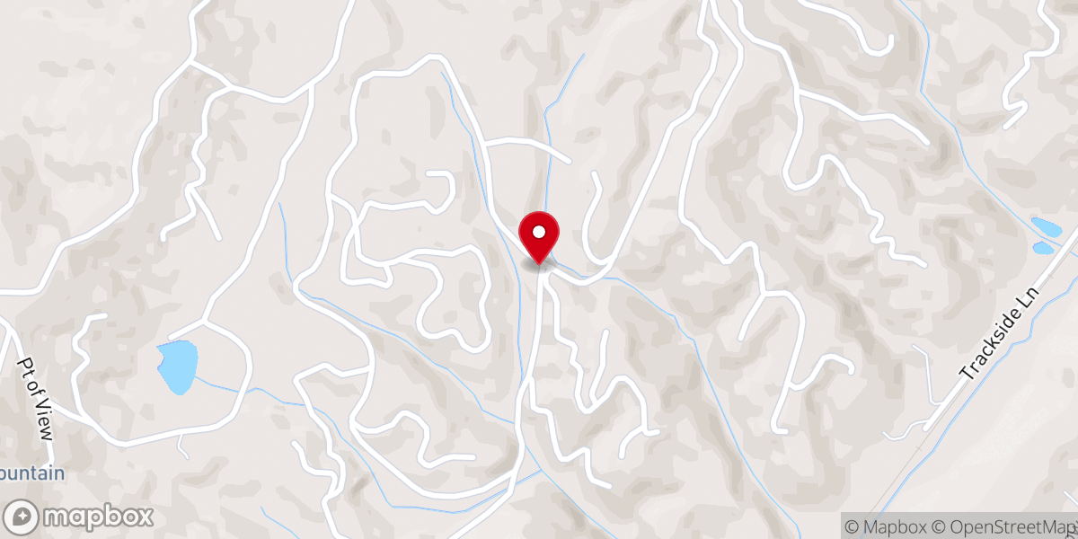 Map showing location of The Mountain Tops Chapel