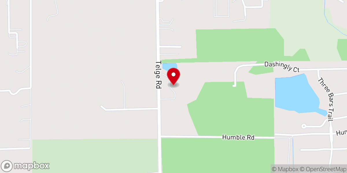 Map showing location of Graceview Baptist Church