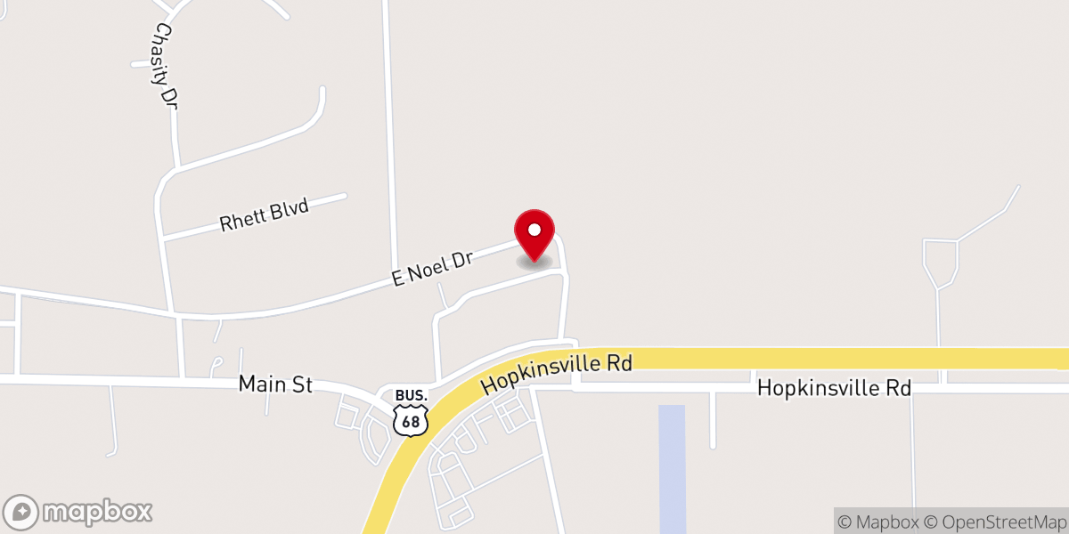Map showing location of Crossroads Fellowship