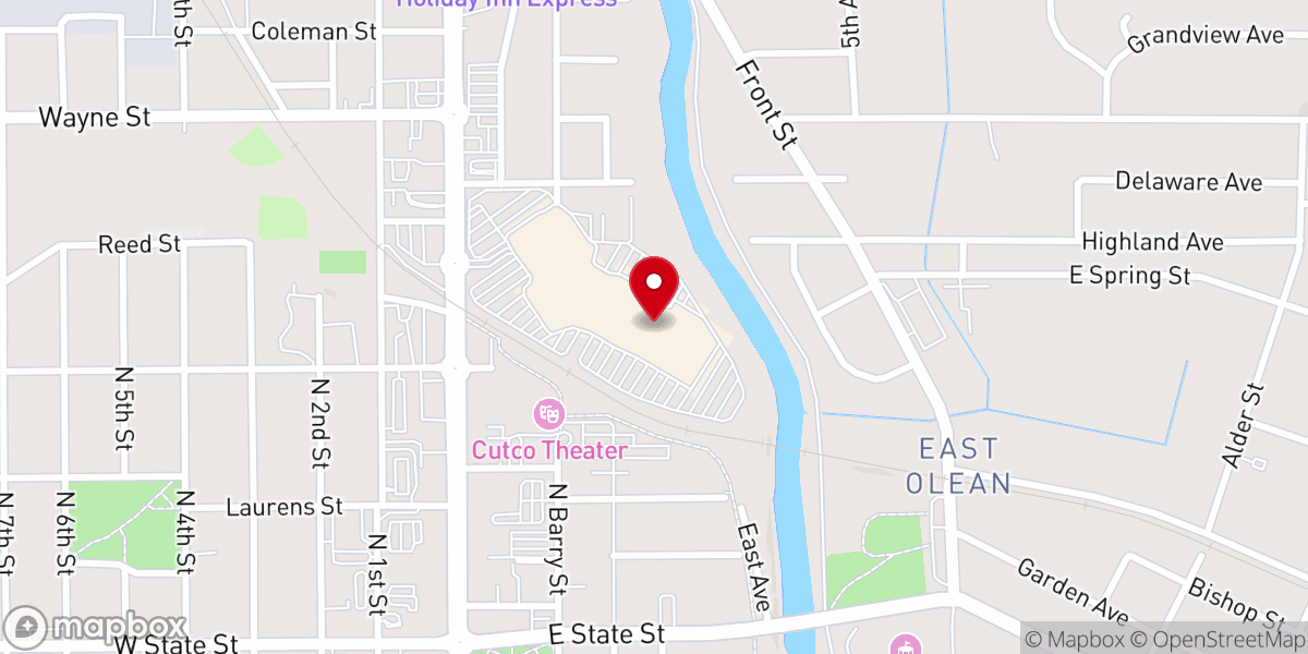 Map showing location of Fresh Fire Church Inc