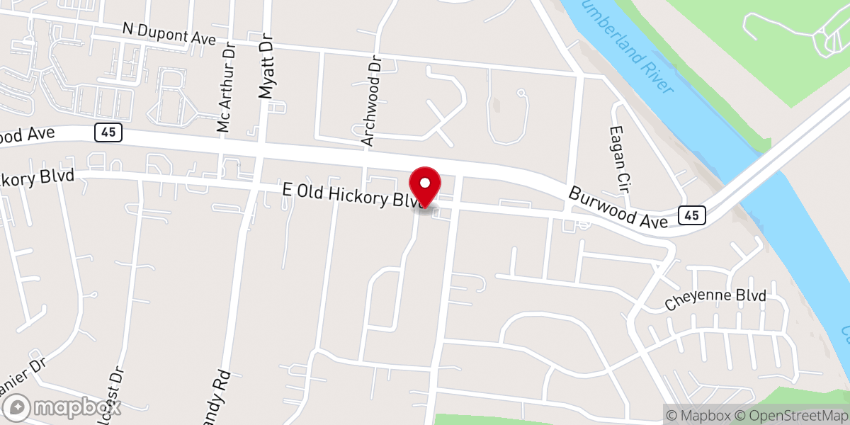 Map showing location of Bethel House of God