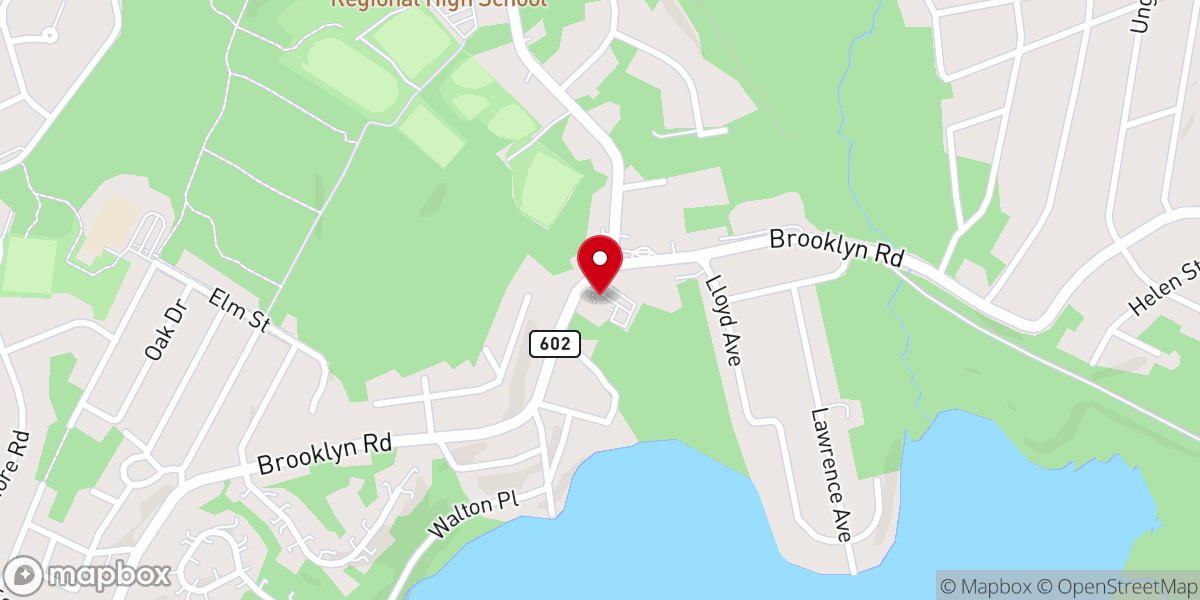 Map showing location of The Lutheran Church of Our Savior