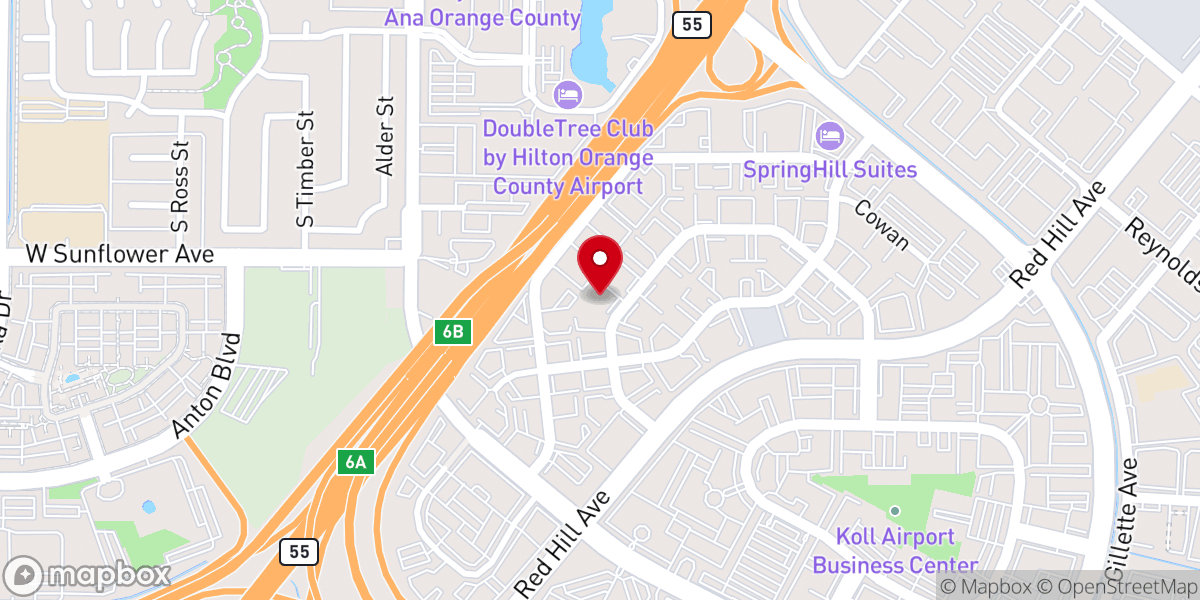 Map showing location of Berean Community Church