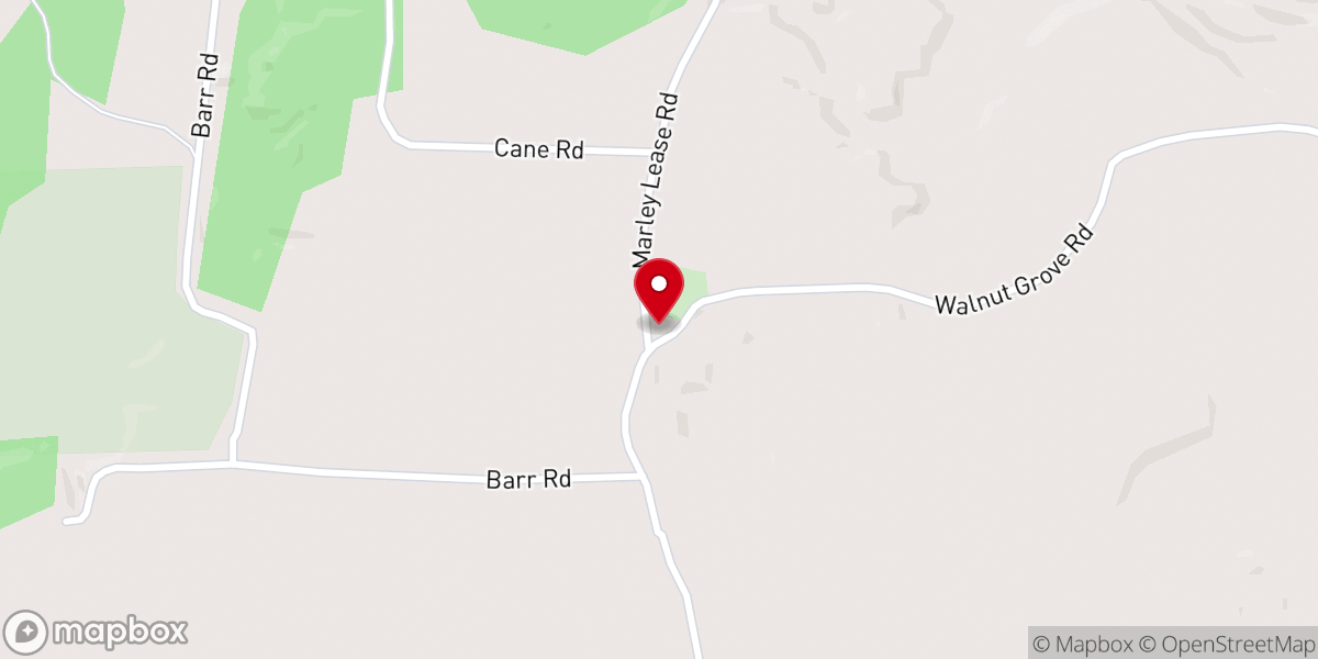 Map showing location of Spirit-filled Baptist Church