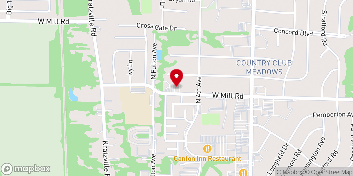 Map showing location of People Helping People Counseling Ministries