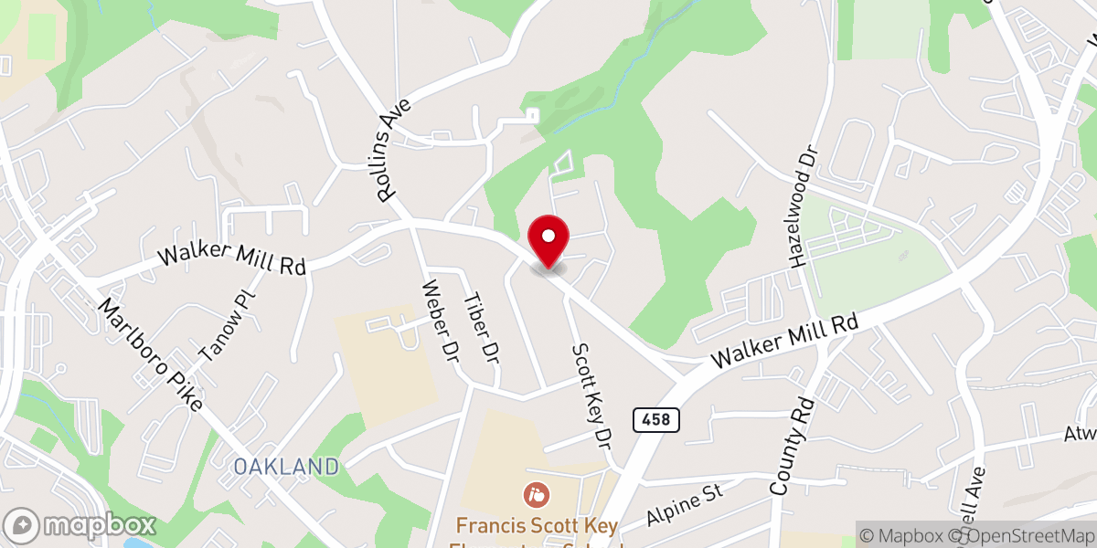 Map showing location of Church of the Rapture