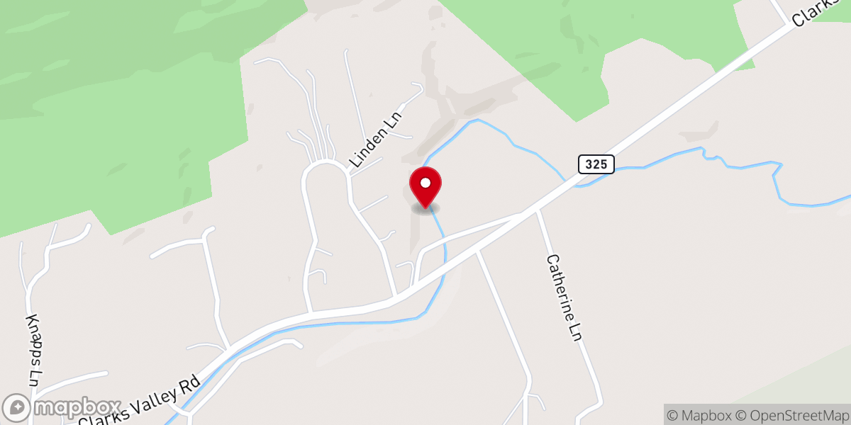 Map showing location of Grace Church