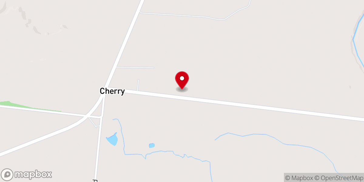 Map showing location of New Bethel Baptist Church