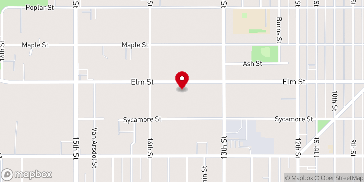 Map showing location of Celebration Church