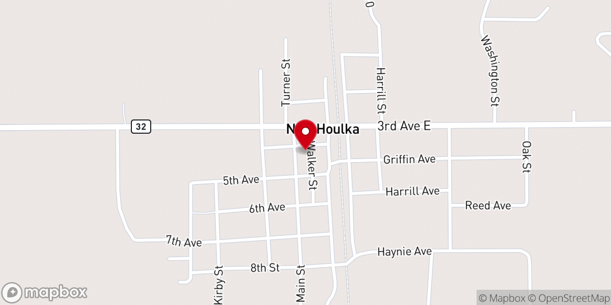 Map showing location of His Grace Ministries