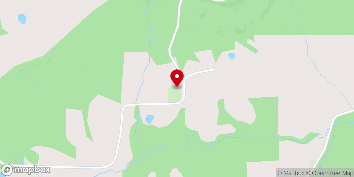 Map showing location of Old Home Church