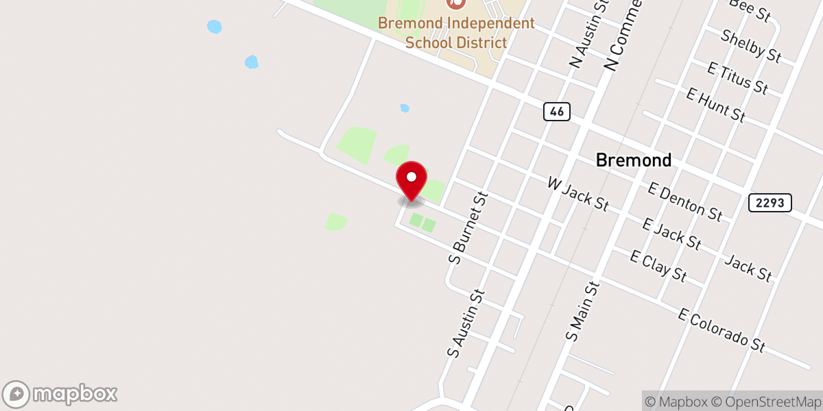 Map showing location of Our Open Hands