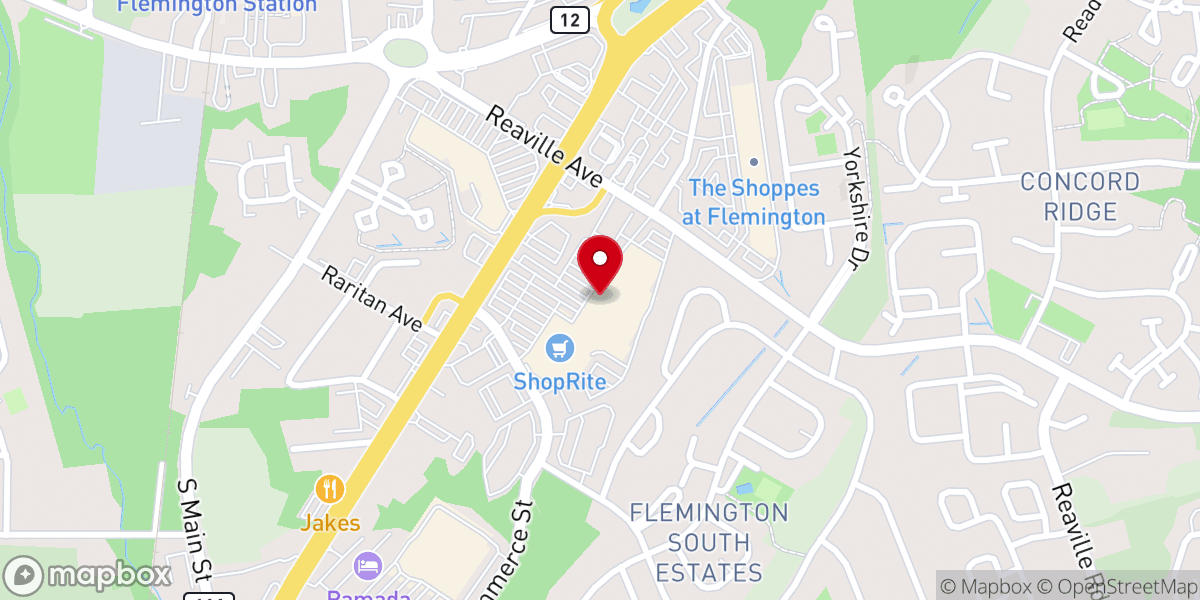 Map showing location of Burlington