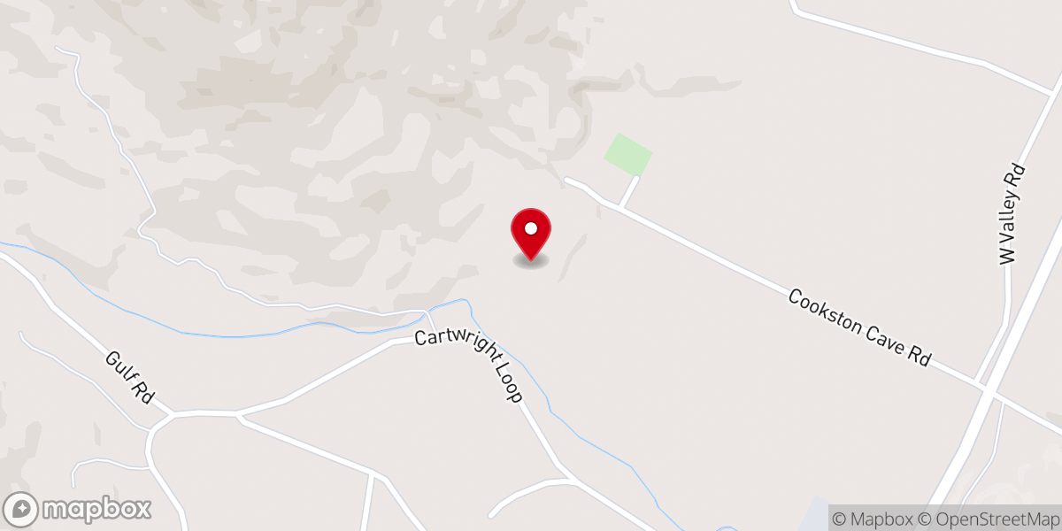 Map showing location of Rosewood Farm Weddings & Events Venue