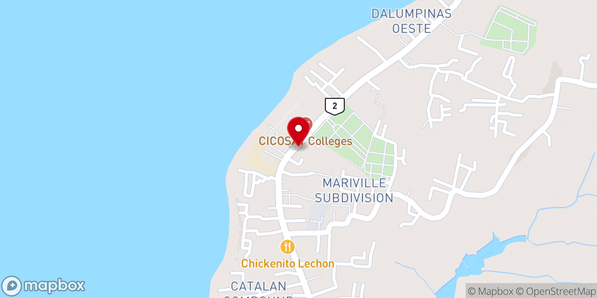 Map showing location of Metropolitan Bible Baptist Ekklesia La Union