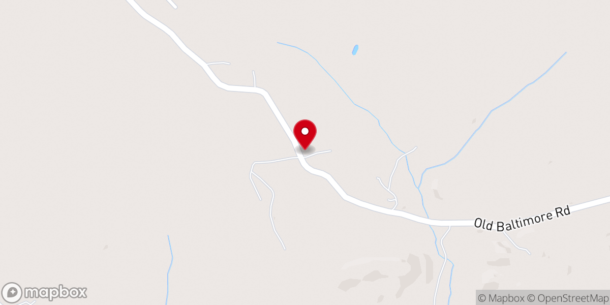 Map showing location of Draper's Valley Presbyterian Church - PCA