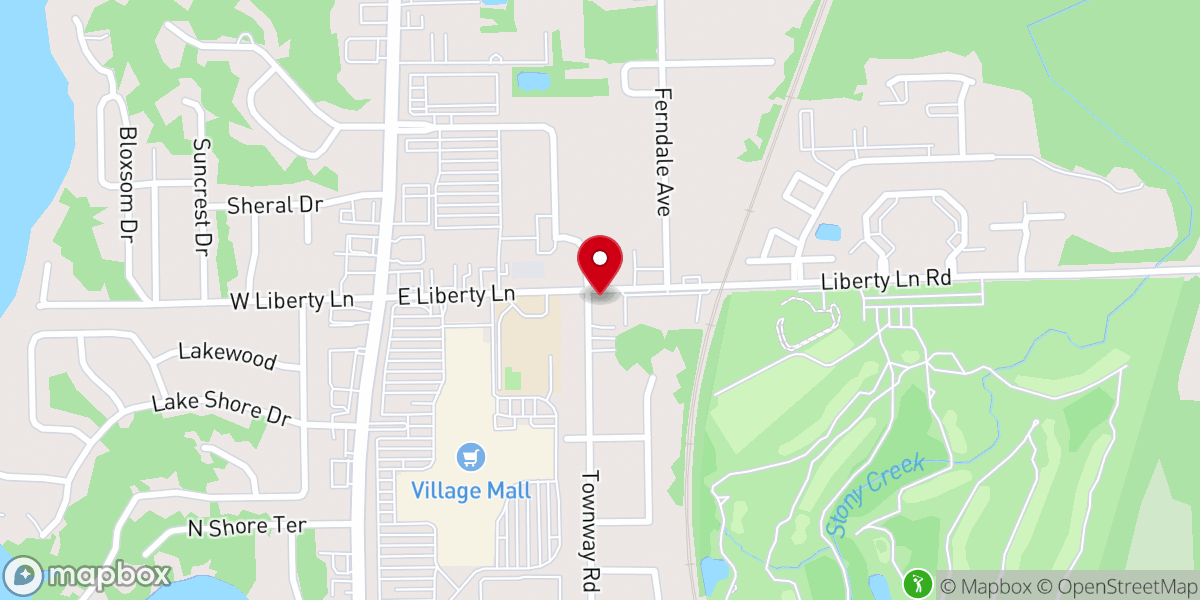 Map showing location of Connexion Church