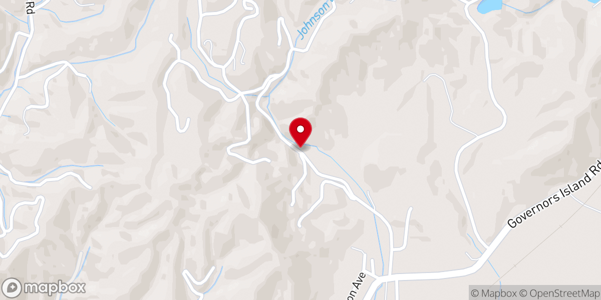 Map showing location of Grace Baptist Church