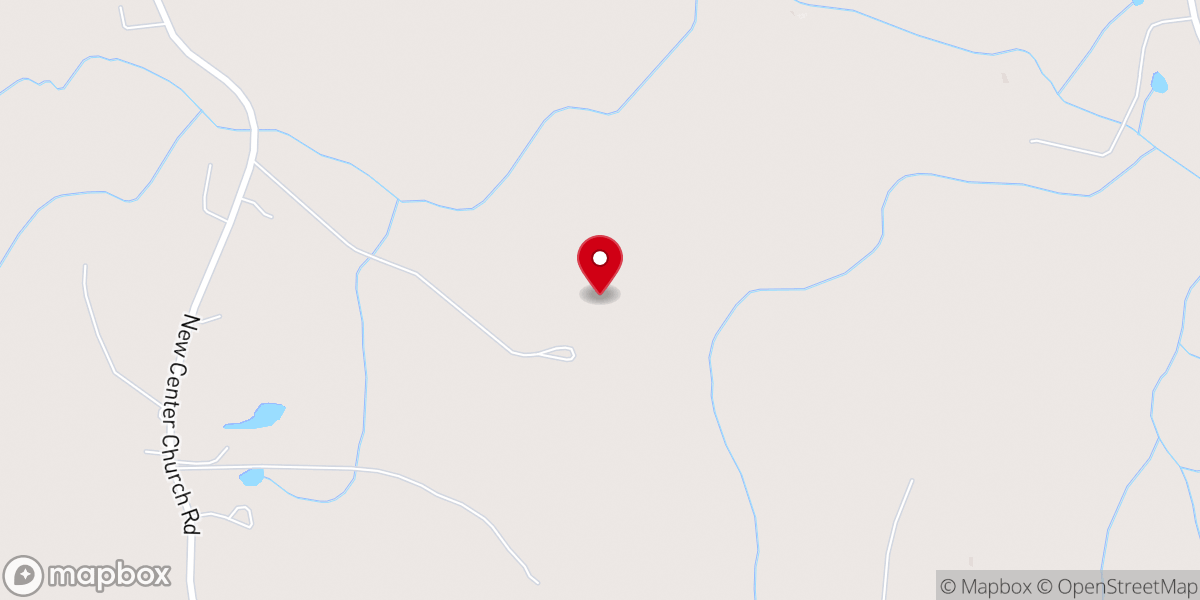Map showing location of New Center Christian Church Inc
