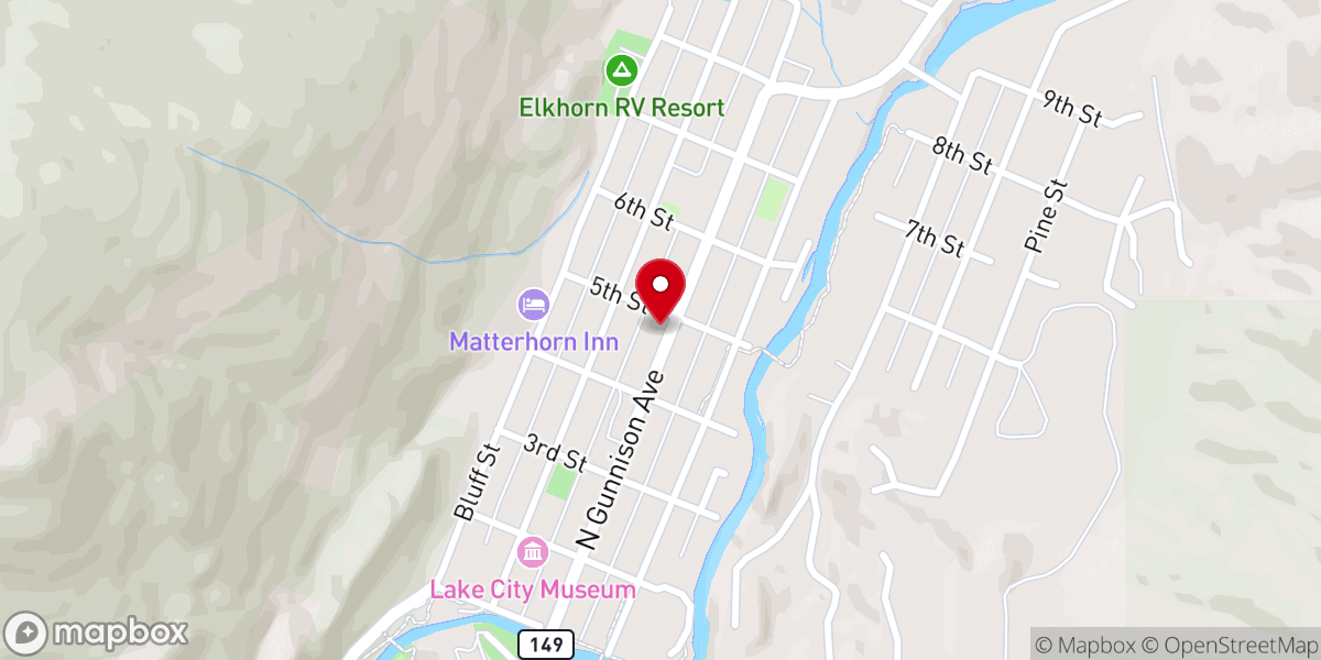 Map showing location of Community Presbyterian Church