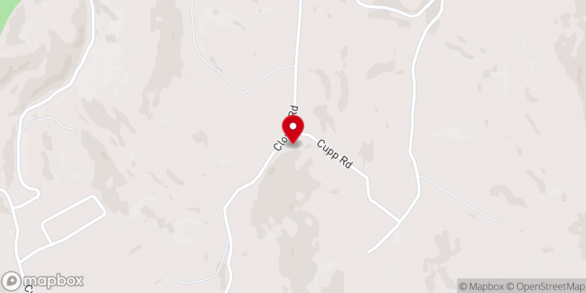 Map showing location of Simmons Chapel