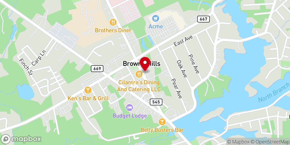 Map showing location of St. Ann's Church