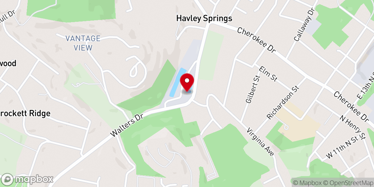 Map showing location of Breath of Life Ministries